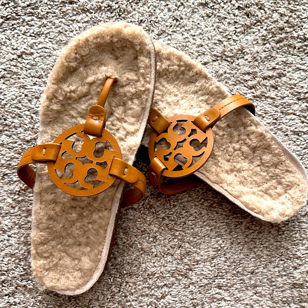 Tory Burch Miller Cloud Shearling